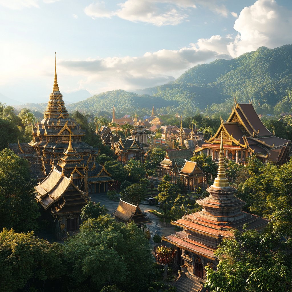 A temple in Chiang mai